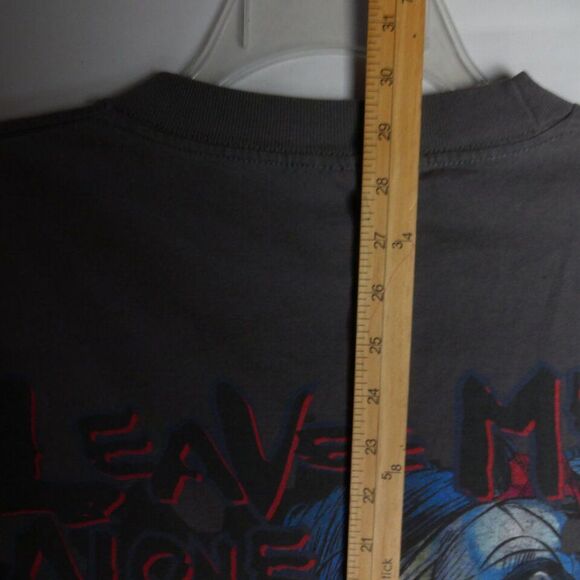 Pitt Adult Size L Printed T-Shirt "Leave Me Alone" Comics Vintage 90s - Picture 9 of 11